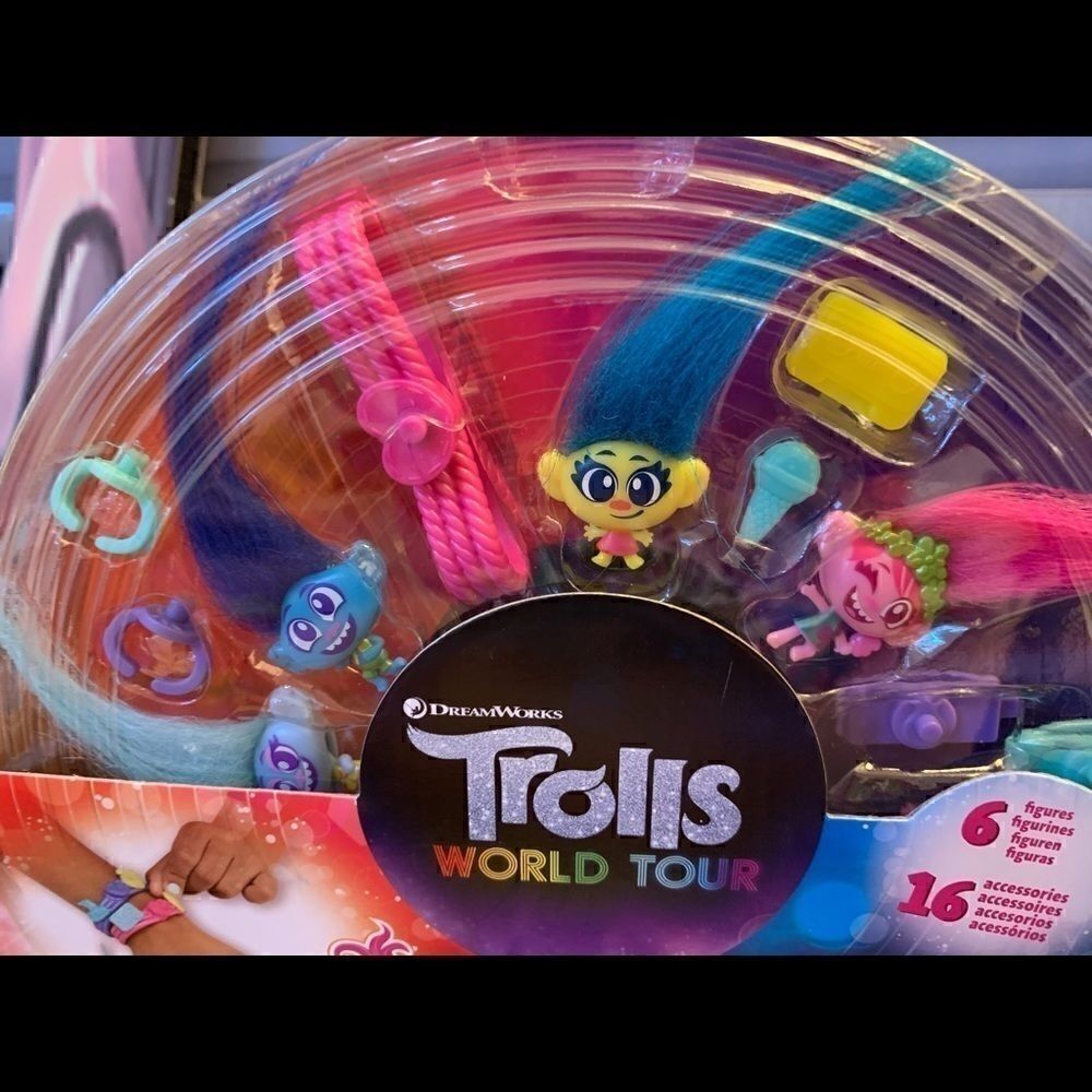 Trolls Tiny Dancers Greatest Hits 6 Figures NIB